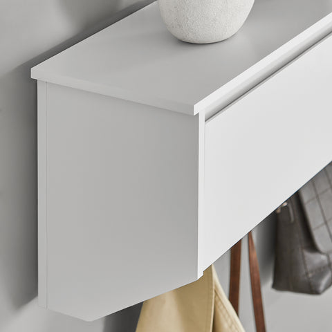 Wall Coat Rack Wall Shelf Rack, FHK24-W