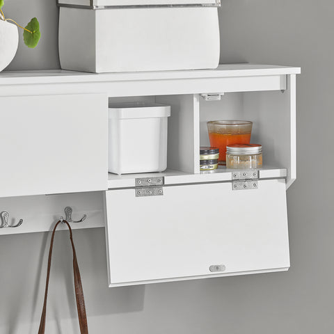 Wall Coat Rack Wall Shelf Rack, FHK24-W