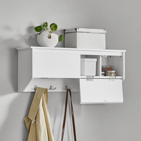 Wall Coat Rack Wall Shelf Rack, FHK24-W