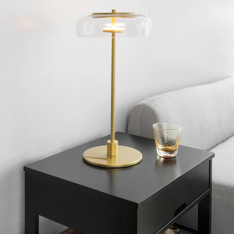 Nightstand Bedside Table with 2 Drawers, FRG258-SCH