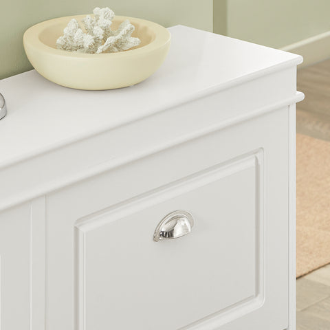 4 Flip Drawers Shoe Cabinet, FSR79-W