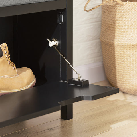 1 Flip-Door Storage Bench, FSR97-SCH
